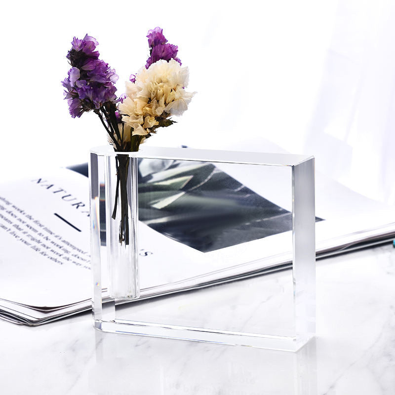 Crystal Glass Flower Vase