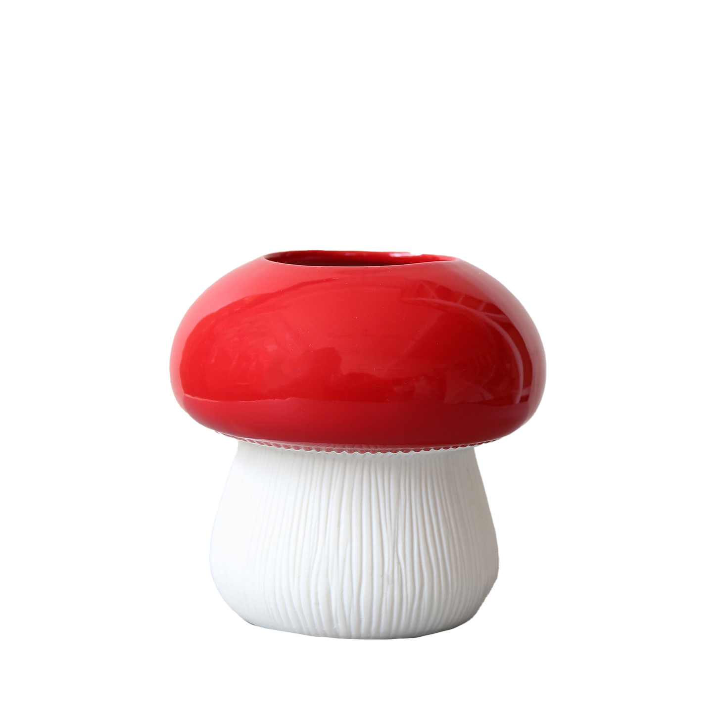 Ceramic Hydroponic Abstract Fence Shape Creative and Decorative Vase