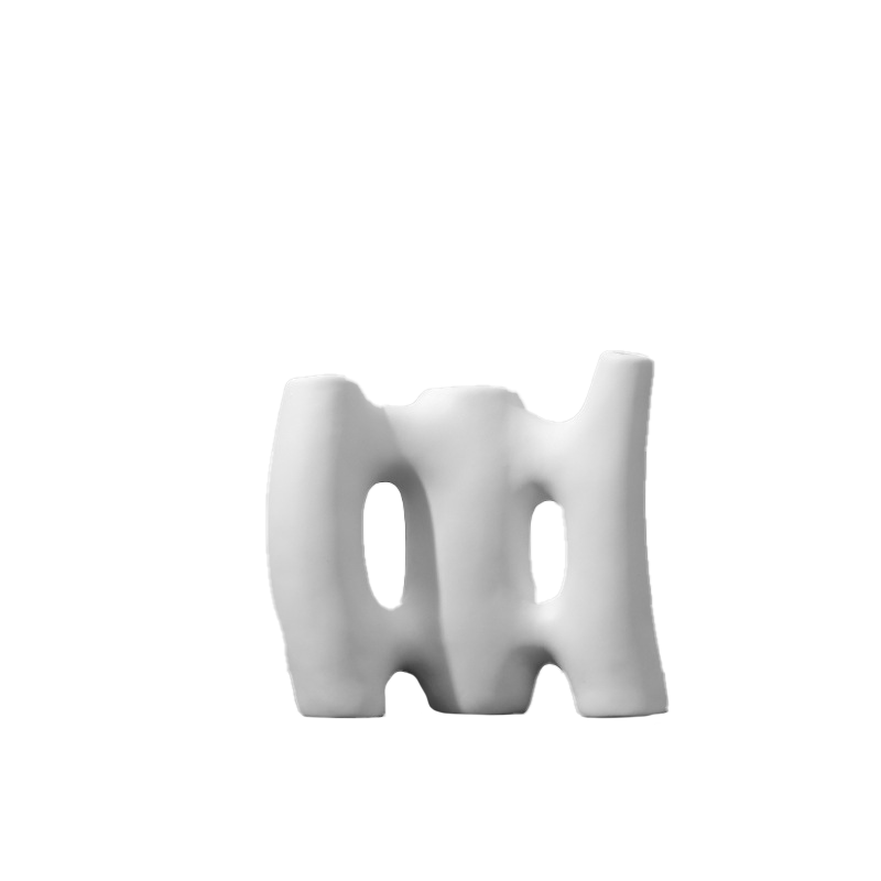 White Ceramic Succulent Vase