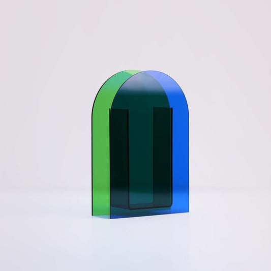 Blue + Green - Flower Vase