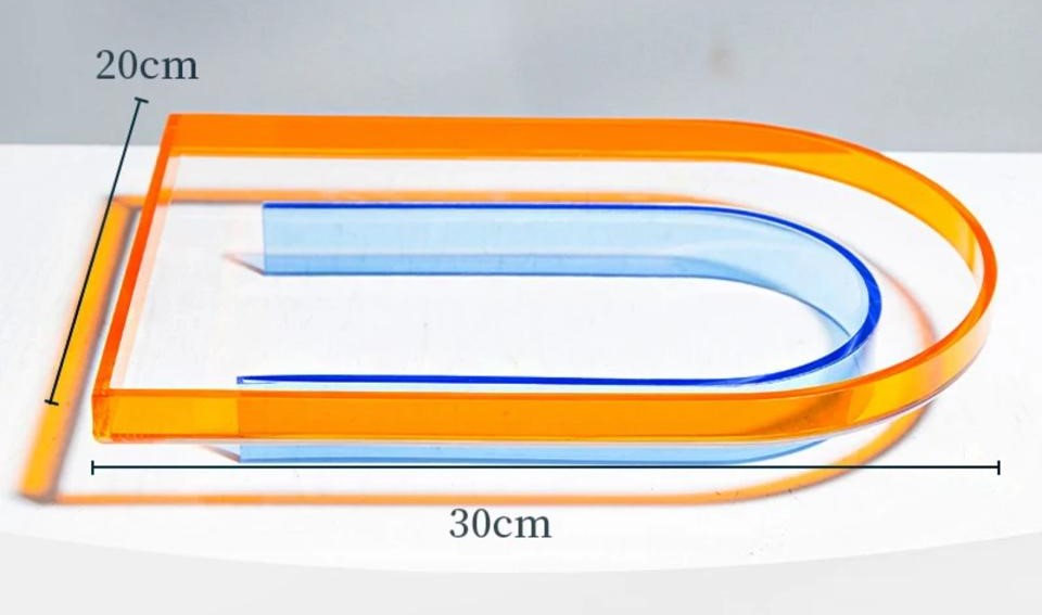 Acrylic U Tray