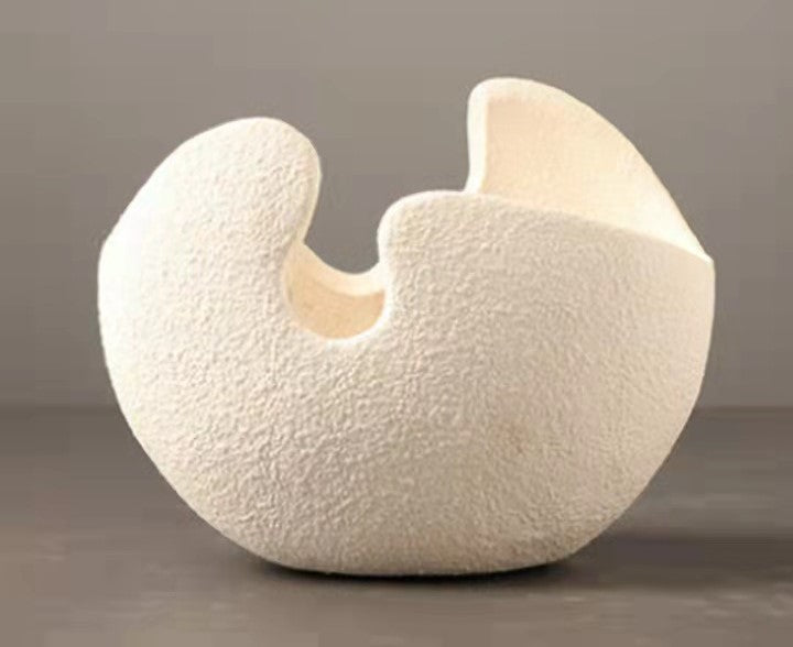 Creative Decorative White Ceramic Vase