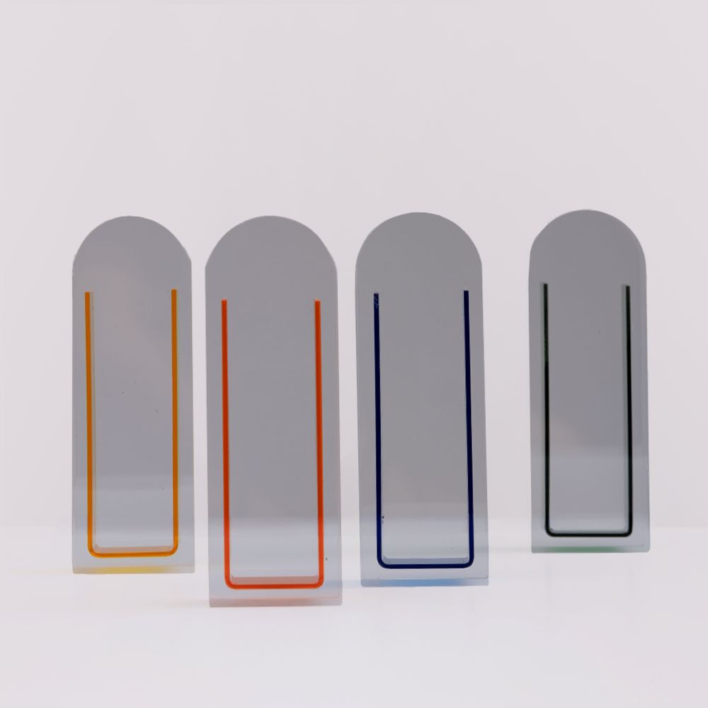 Colorfull Acrylic Vase Rectangular