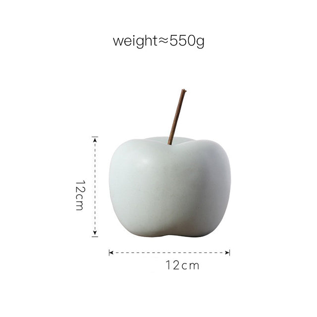 Modern Simple Decoration Porcelain Apple