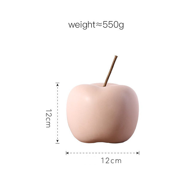 Modern Simple Decoration Porcelain Apple