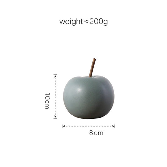 Modern Simple Decoration Porcelain Apple