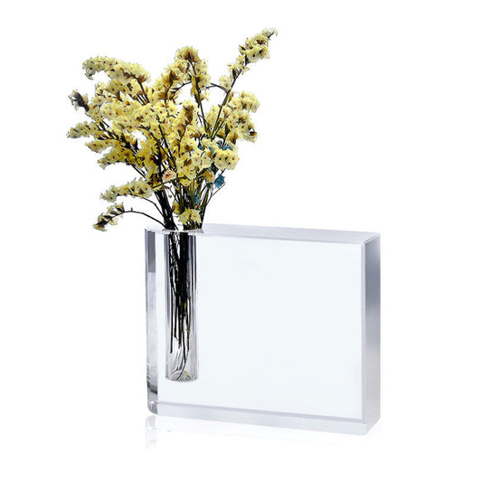 Crystal Glass Flower Vase