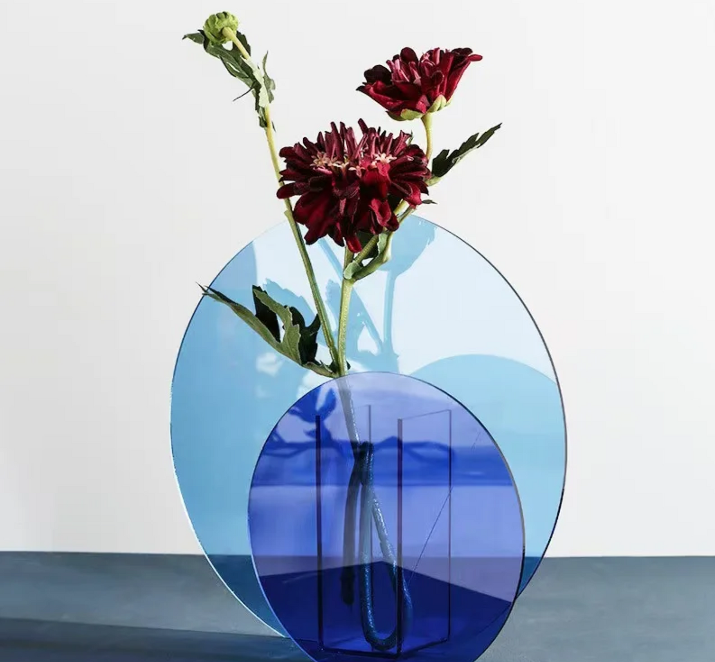 Blue Flower Vase