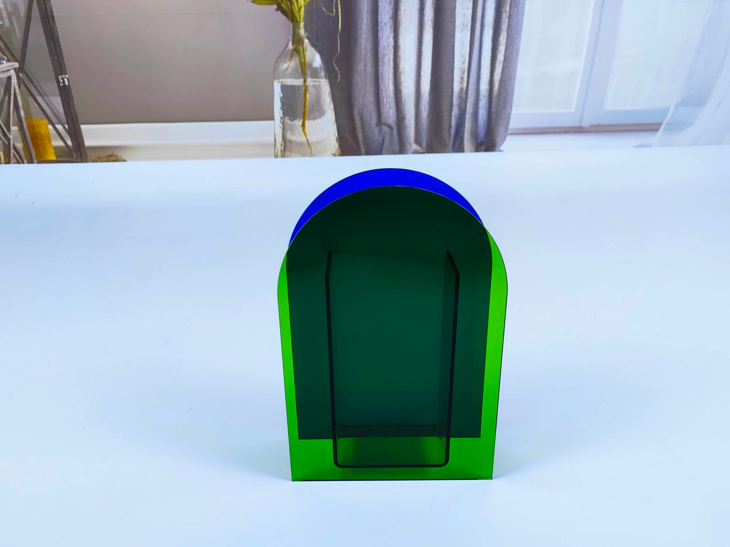 Blue + Green - Flower Vase