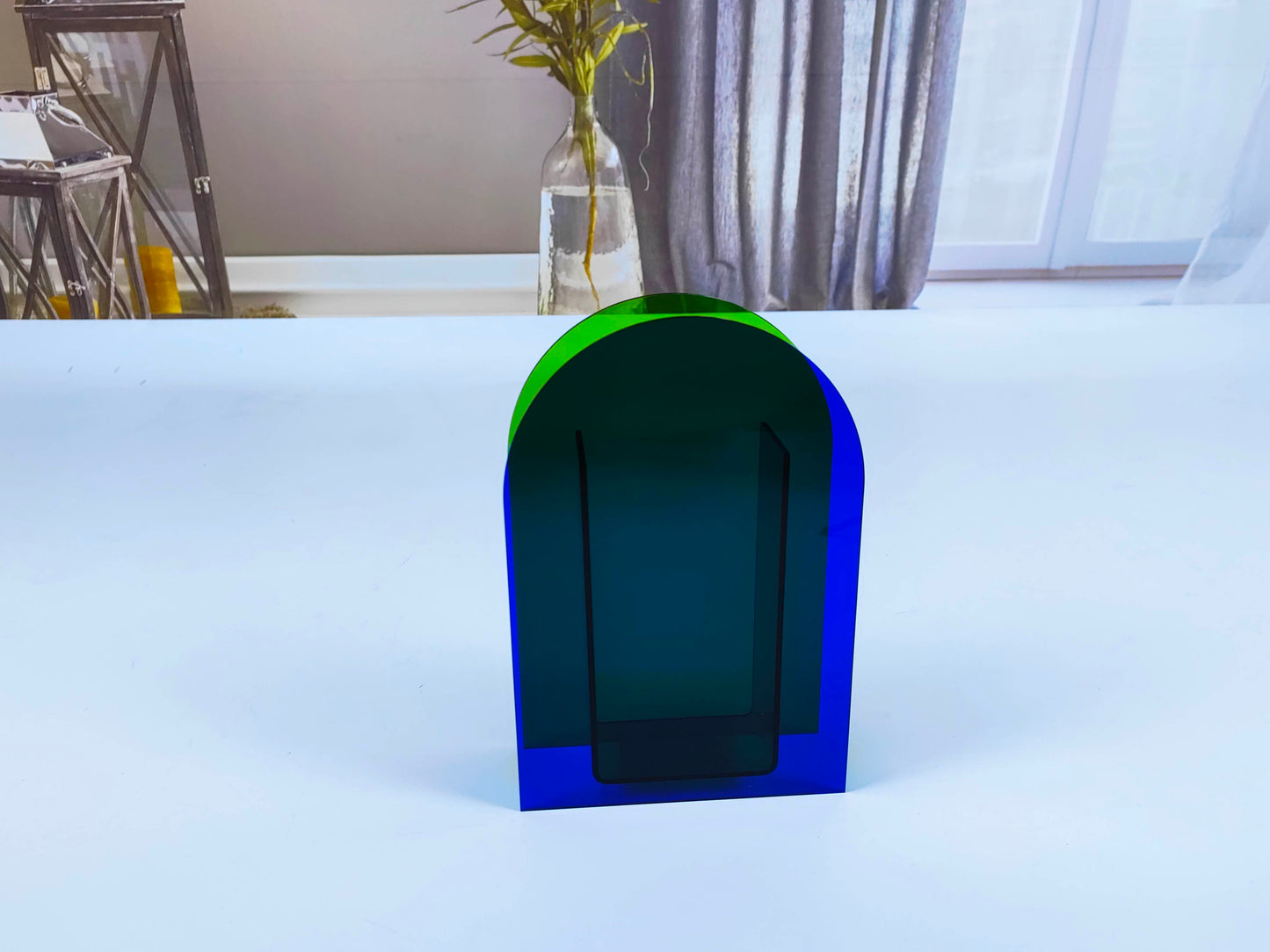 Blue + Green - Flower Vase