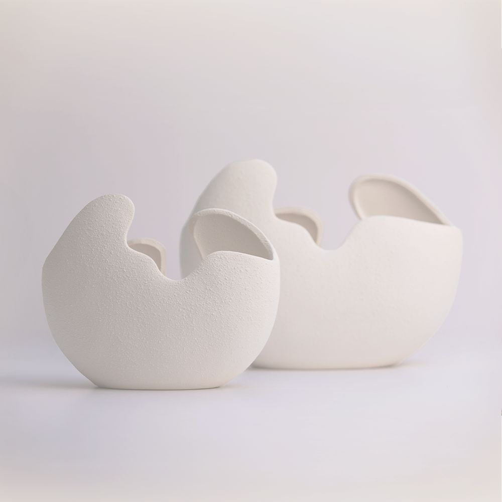 Creative Decorative White Ceramic Vase